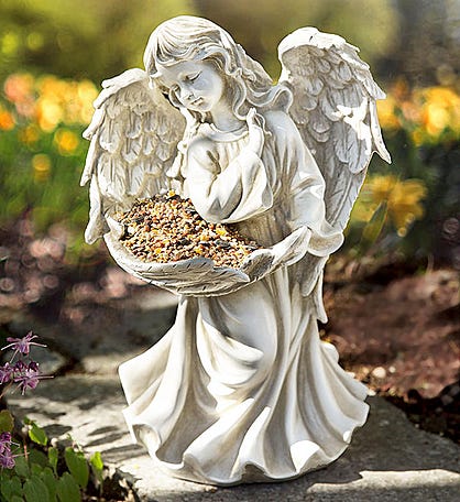 Peaceful Angel Birdfeeder